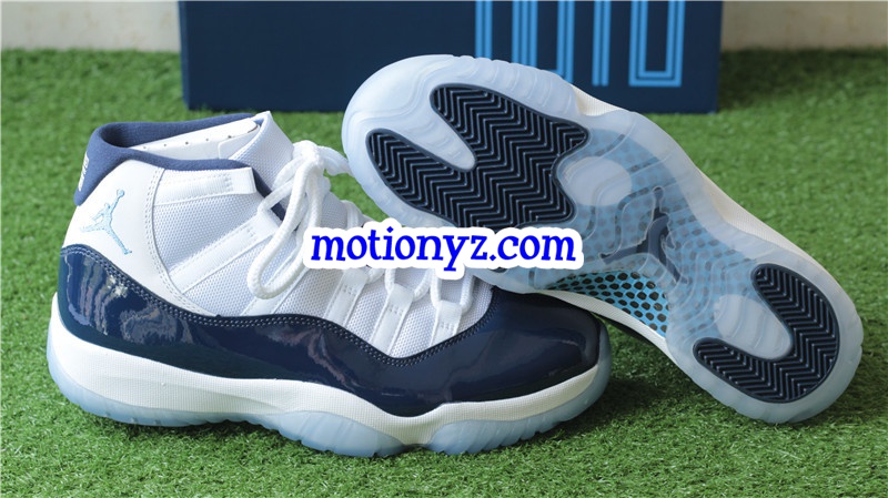 Authentic Air Jordan 11 Midnight Navy Blue